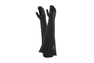 Handschuhe lang - Chemikalienbeständig - Kat. 5