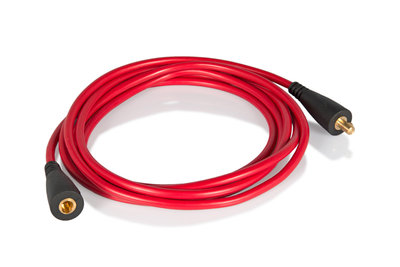 Kabel Rot - 3,0 m - für TIG Brush