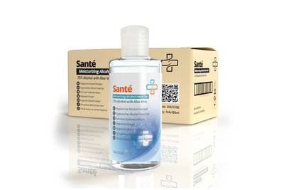 Hygiene Handgel Santé – 100 ml - 120 St. im Karton