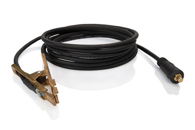 Kabel Schwarz mit Masseklemme - 3,0m - MSKM25 für MB-Inox Inoxliner